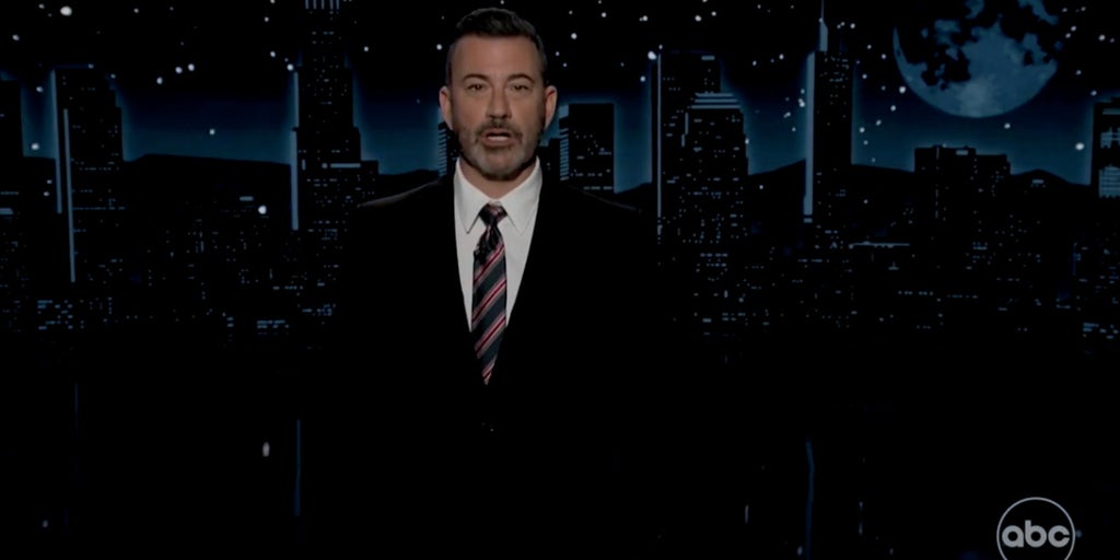 Jimmy Kimmel chokes up as he explains comments about alleged Charlie Kirk assassin