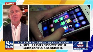 Clinical psychologist weighs in on Australia’s social media ban for kids: ‘We need to protect those brains’ - Fox News