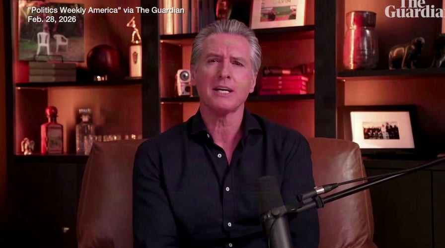 Newsom says salient Democrats canceled appearances connected his podcast aft helium interviewed Charlie Kirk
