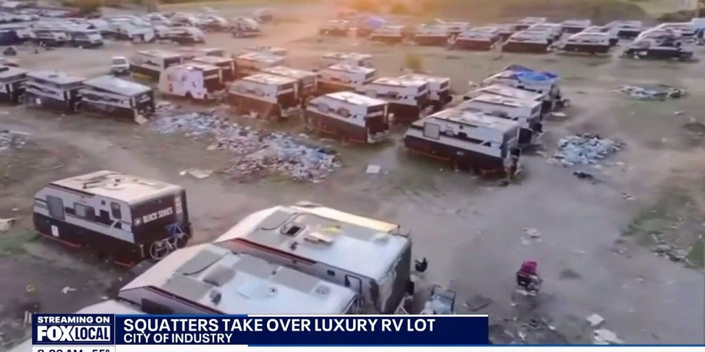 Cleanup to begin Wednesday at California RV lot taken over by squatters