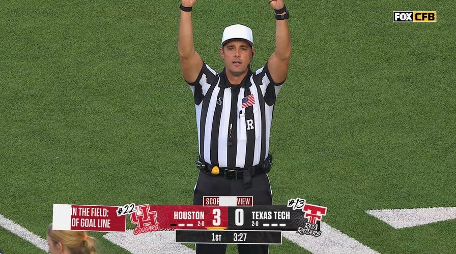 Houston's Conner Weigman throws 11-yard TD to Amare Thomas, taking lead vs Texas Tech