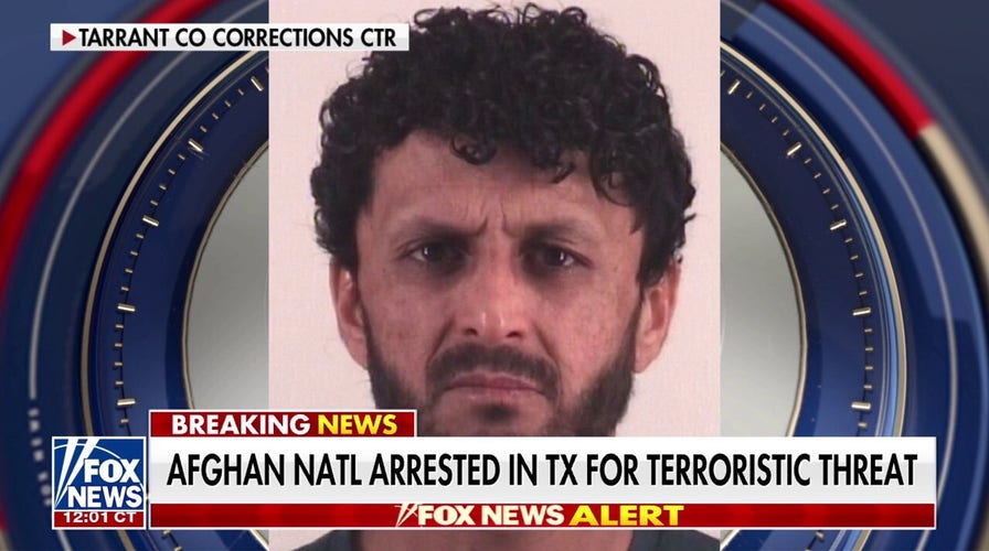 Afghan nationalist  arrested successful  Texas connected  terroristic menace  charge