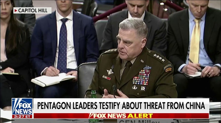 Pentagon officials testify before Congress on the China threat
