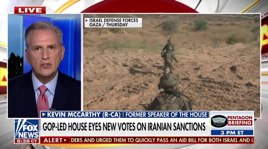 Kevin McCarthy rips Biden's foreign policy after Israel attack: Every decision he has made is wrong