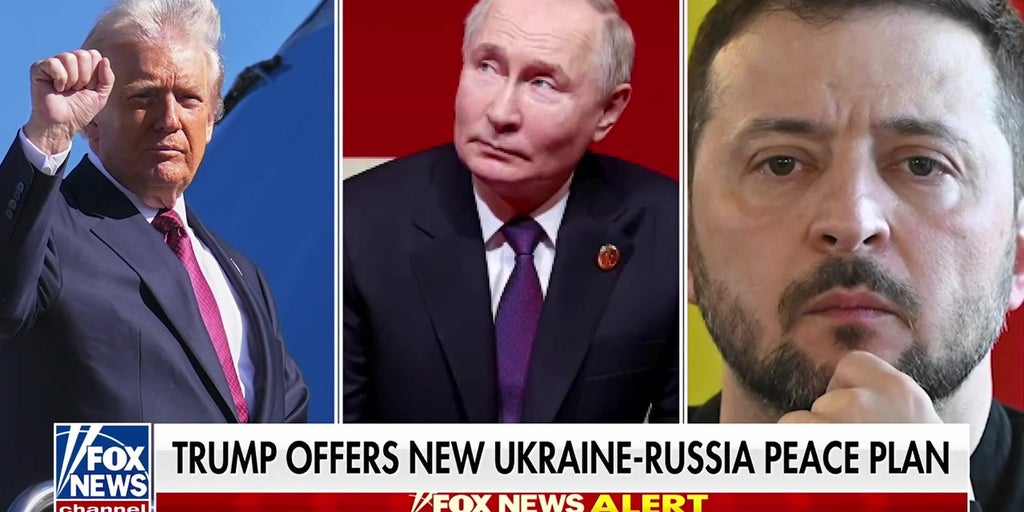 Trump offers new Ukraine-Russia peace plan; Putin, Zelenskyy react