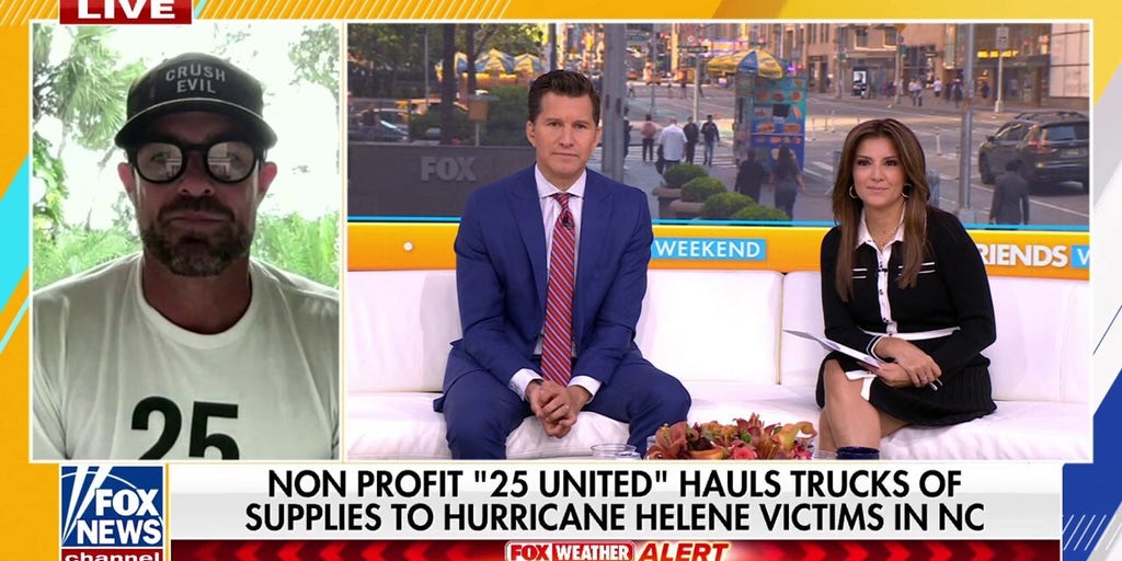 Non-profit hauls truckloads of supplies to North Carolinians affected by Hurricane Helene