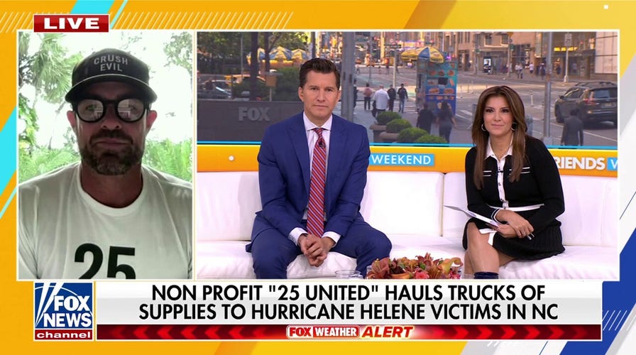 Nonprofit hauls truckloads of supplies to North Carolinians affected by Hurricane Helene