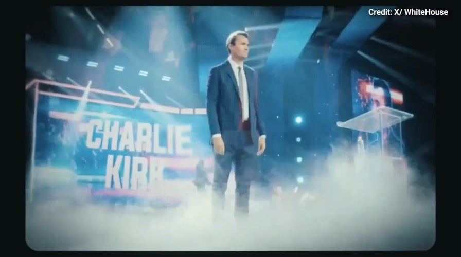 White House releases video tribute to Charlie Kirk