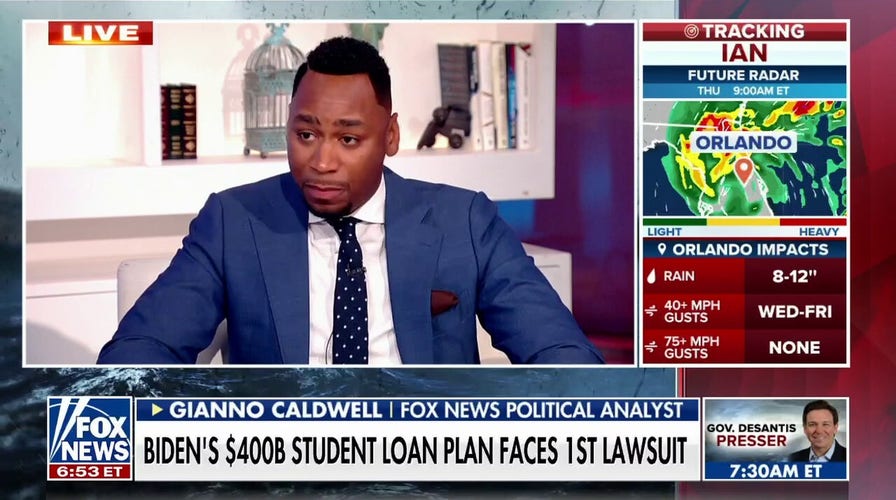 Gianno Caldwell: We are going to see more lawsuits against Biden's student loan bailout