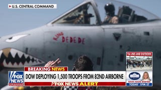 US deploying 1,500 troops from 82nd Airborne