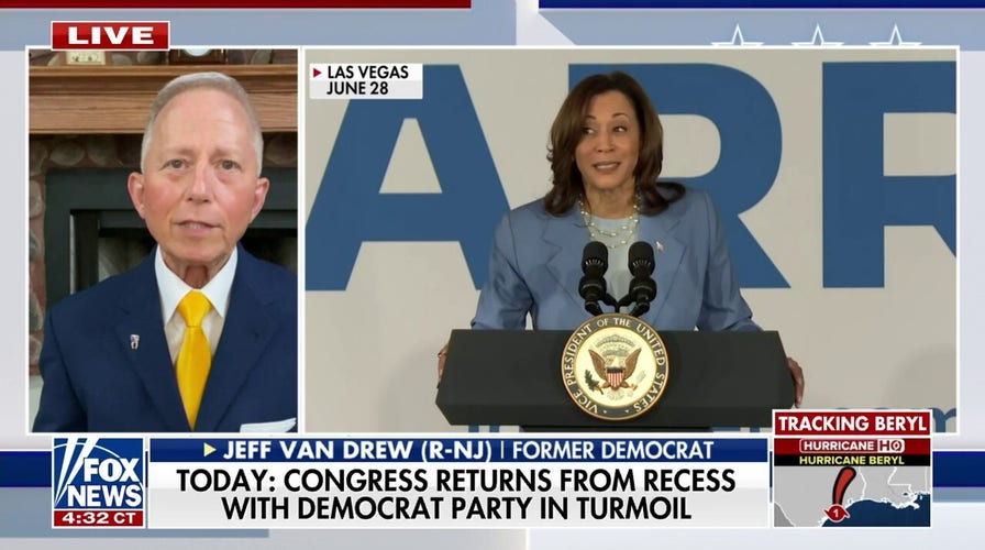 Kamala Harris unpopularity makes her a better adversary for Republicans: Rep. Jeff Van Drew