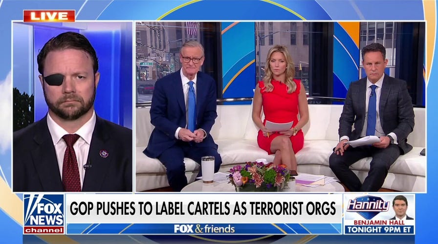 Rep. Dan Crenshaw calls for military force at border to target cartels