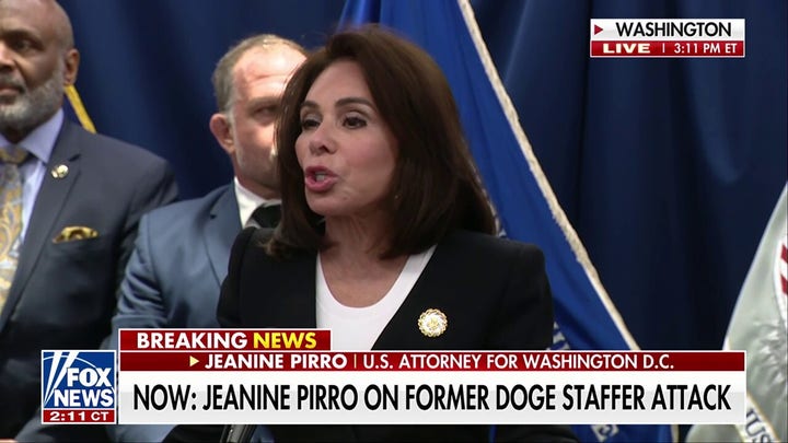 Jeanine Pirro announces charges against 2 suspects in attack against former DOGE staffer