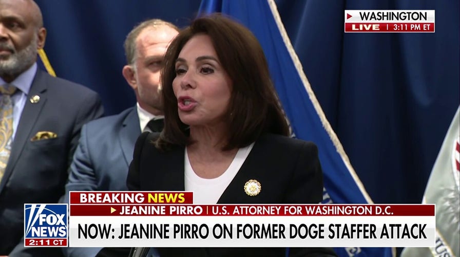 Jeanine Pirro announces charges against 2 suspects in attack against former DOGE staffer