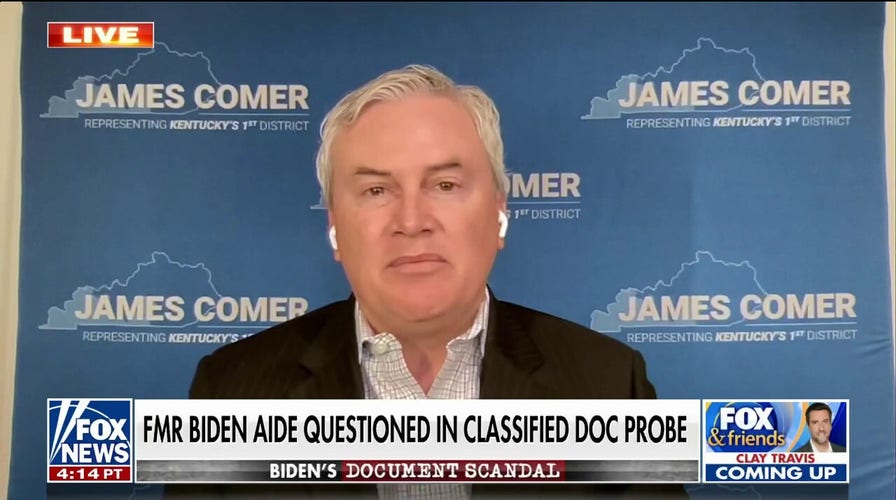 James Comer on Trump indictment: The Bidens were basically laundering money