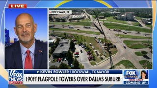 Texas town unveils giant American flag - Fox News