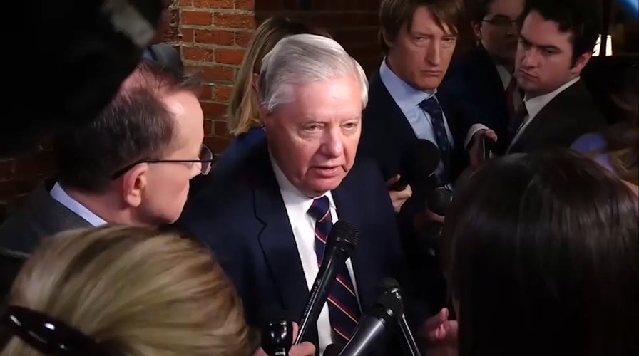 Graham says Republicans won't fto  Dems 'defund' ICE, CBP astatine  'a clip  we're nether  superior   threat'