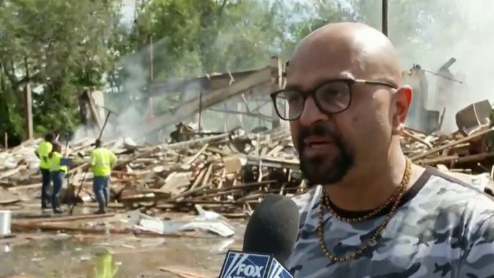 Building explodes, businesses catch fire as Ida remnants cause massive damage to the Northeast