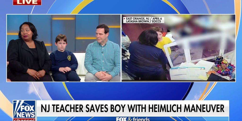 NJ teacher's 'heroic' rescue of student choking on bottle cap caught on video: 'I just went into action' - Vimarsana News