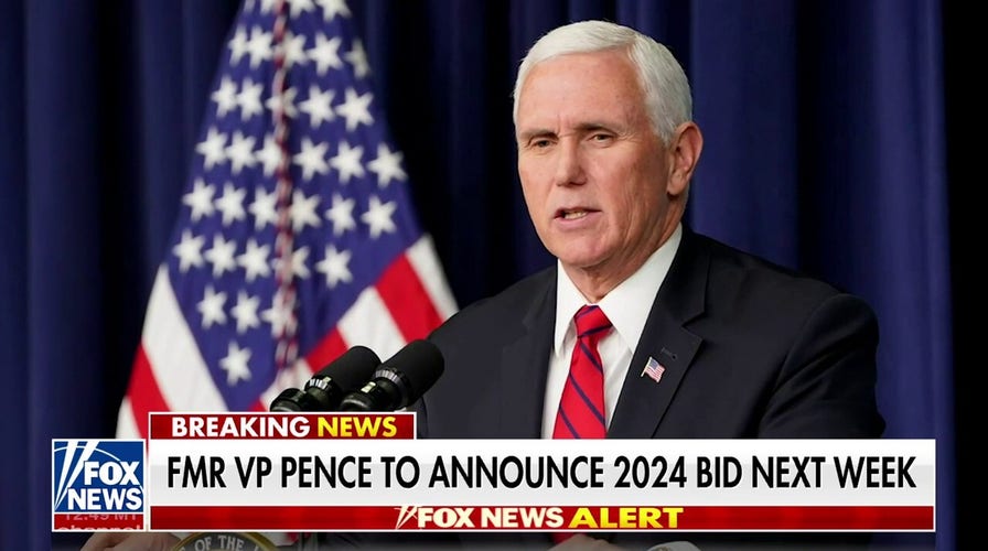 Mike Pence will announce presidential bid next week