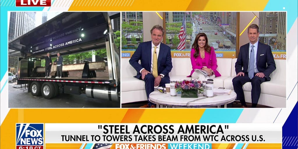 Tunnel to Towers brings a steel beam from 9/11 across America