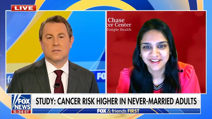 Marriage linked to lower cancer risk, study finds