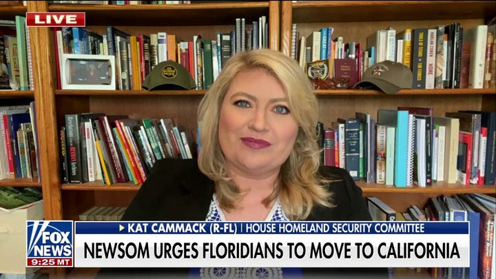 Rep. Cammack on Newsom attack ad: Never punch down, only punch up