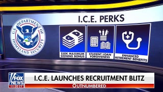 ICE launches major recruitment campaign by offering $50K bonus to new recruits
