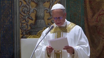 Pope Leo XIV celebrates first Mass as pontiff