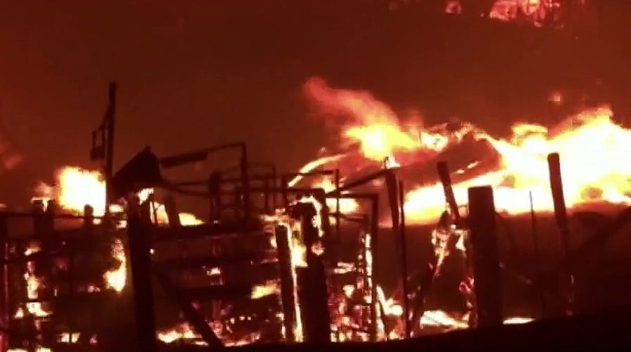 Wildfires sparked by thousands of lightning strikes devastate California neighborhoods