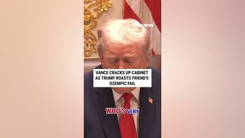 Vance CRACKS UP Cabinet as Trump ROASTS friend's Ozempic fail