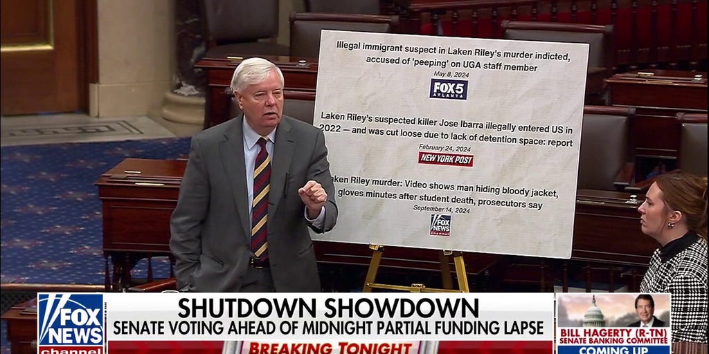 Senate voting ahead of partial government shutdown at midnight