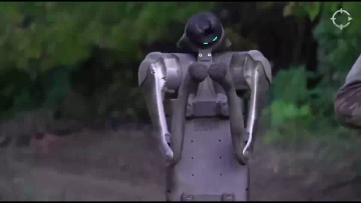 Ukraine utilizes robotic dogs in the fight against Russia