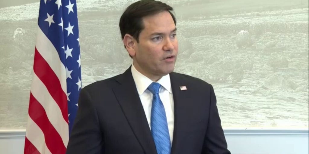 Rubio says former Columbia University protest organizer Mahmoud Khalil's possible deportation 'not about free speech'