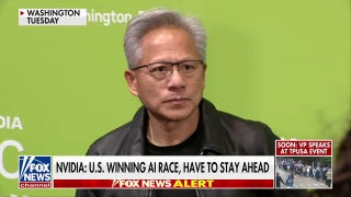 Nvidia CEO: ‘We need to stay ahead’ in the AI race