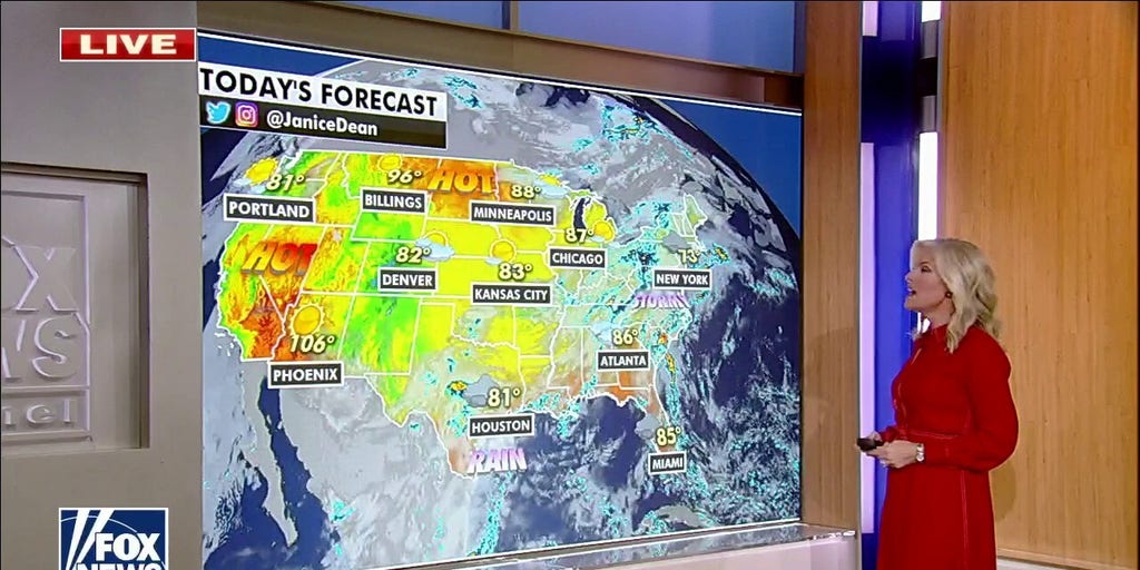 National weather forecast for June 3 Fox News Video