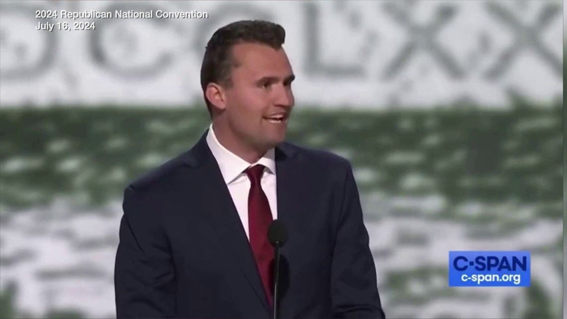 Charlie Kirk addresses Gen-Z directly at the 2024 Republican Convention