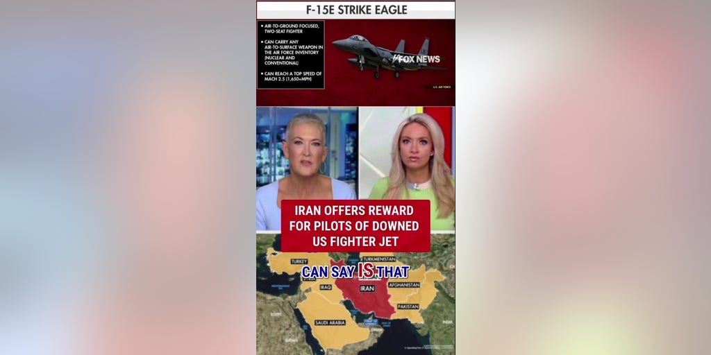 Iran offers reward for US pilots of downed fighter jet