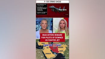 Iran offers reward for US pilots of downed fighter jet