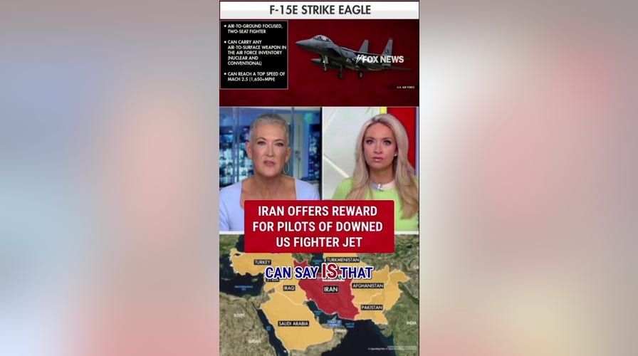 Iran offers reward for US pilots of downed fighter jet