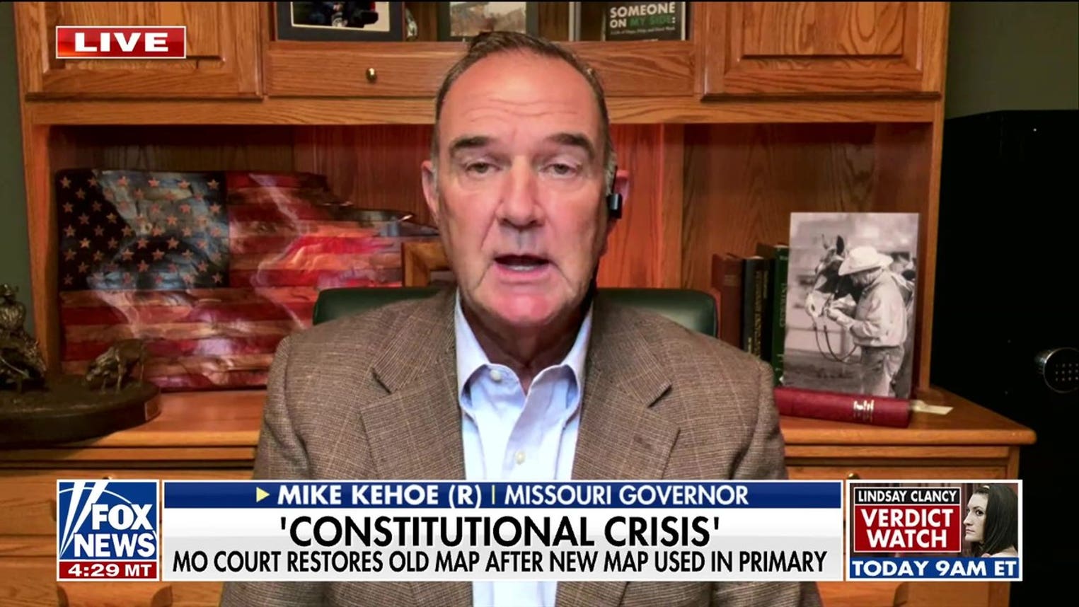 Missouri Governor blasts court decision blocking state's congressional map
