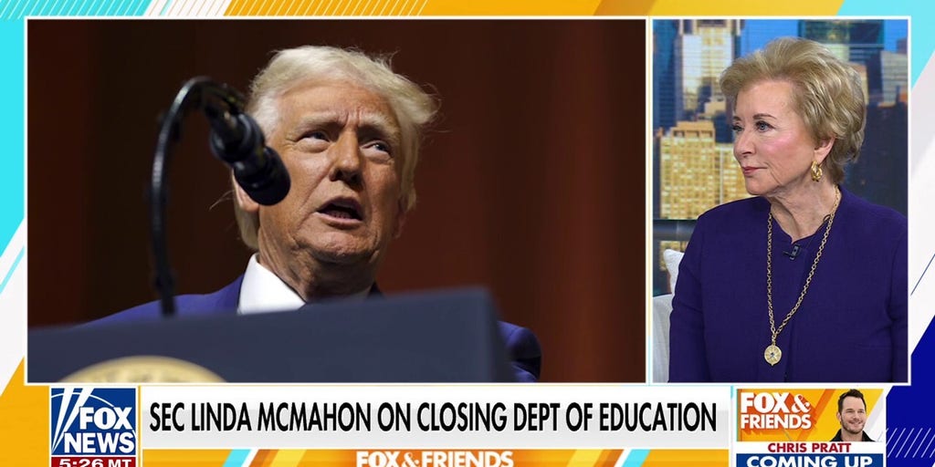 Secretary McMahon details Trump's push for school choice as he prepares to abolish Education Department
