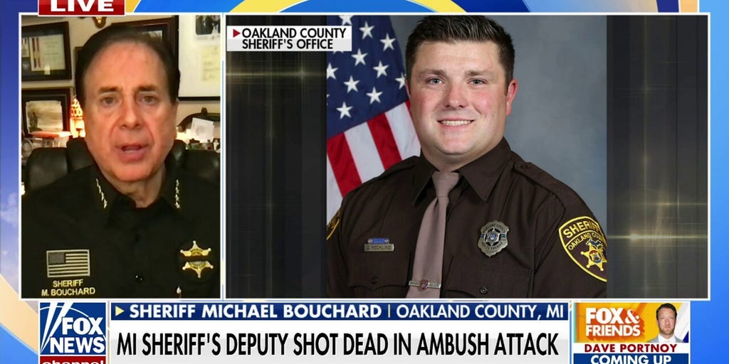 Michigan sheriff's deputy shot and killed in ambush attack