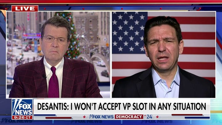 DeSantis on Haley suggesting she would consider handing him VP slot if nominated: Under no circumstances