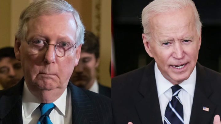 Mitch McConnell slams Biden's election reform speech