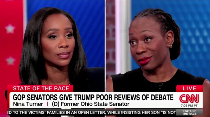 CNN panel clashes after Democratic guest suggests debate moderators were 'harsher' on Trump