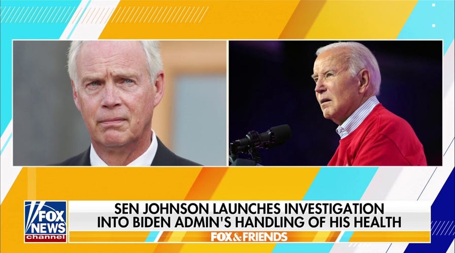 GOP senator launches investigation into Biden admin's handling of his health
