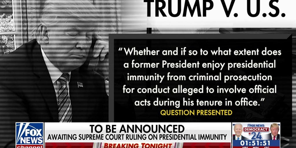 Supreme Court ruling on presidential immunity to be announced | Fox ...