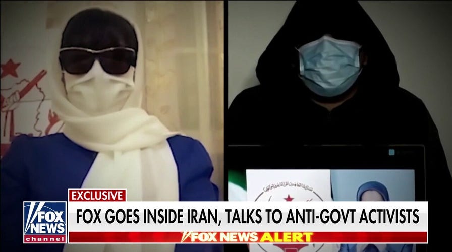 Iran anti-government activists talk to Fox News, share urgent message for Biden