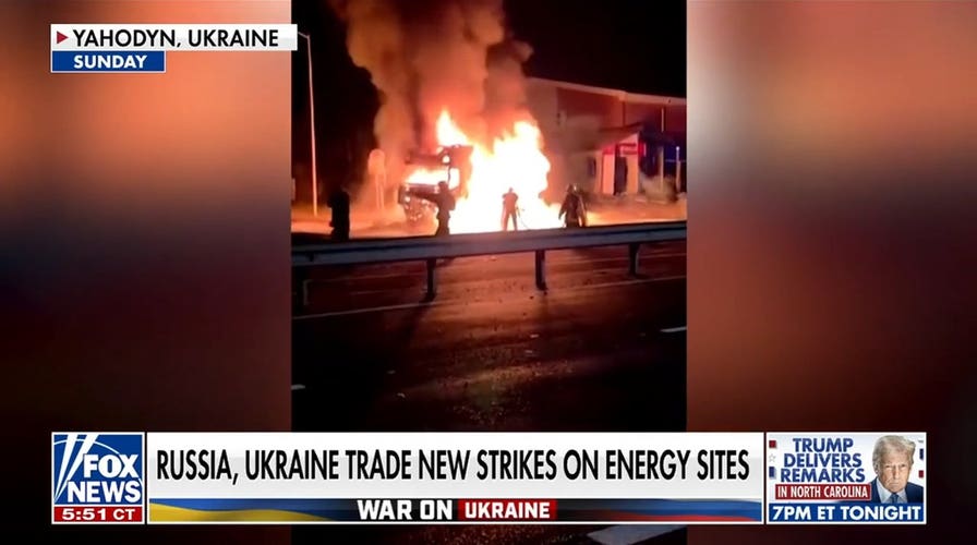 Russia, Ukraine trade new strikes on energy sites